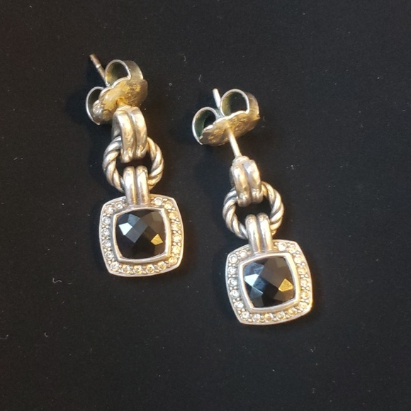 David Yurman Jewelry - David Yurman black onyx earrings